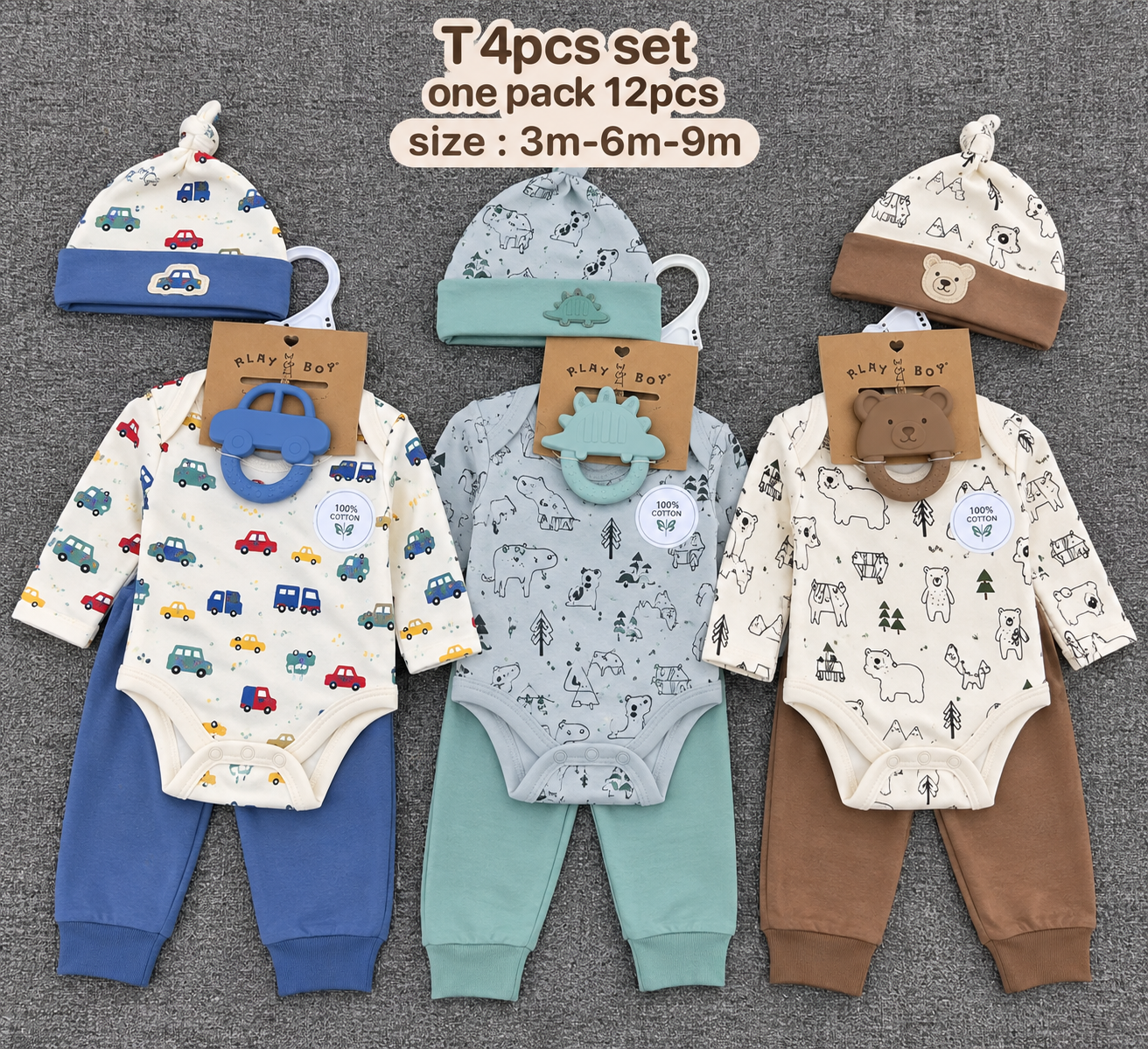 4pcs set