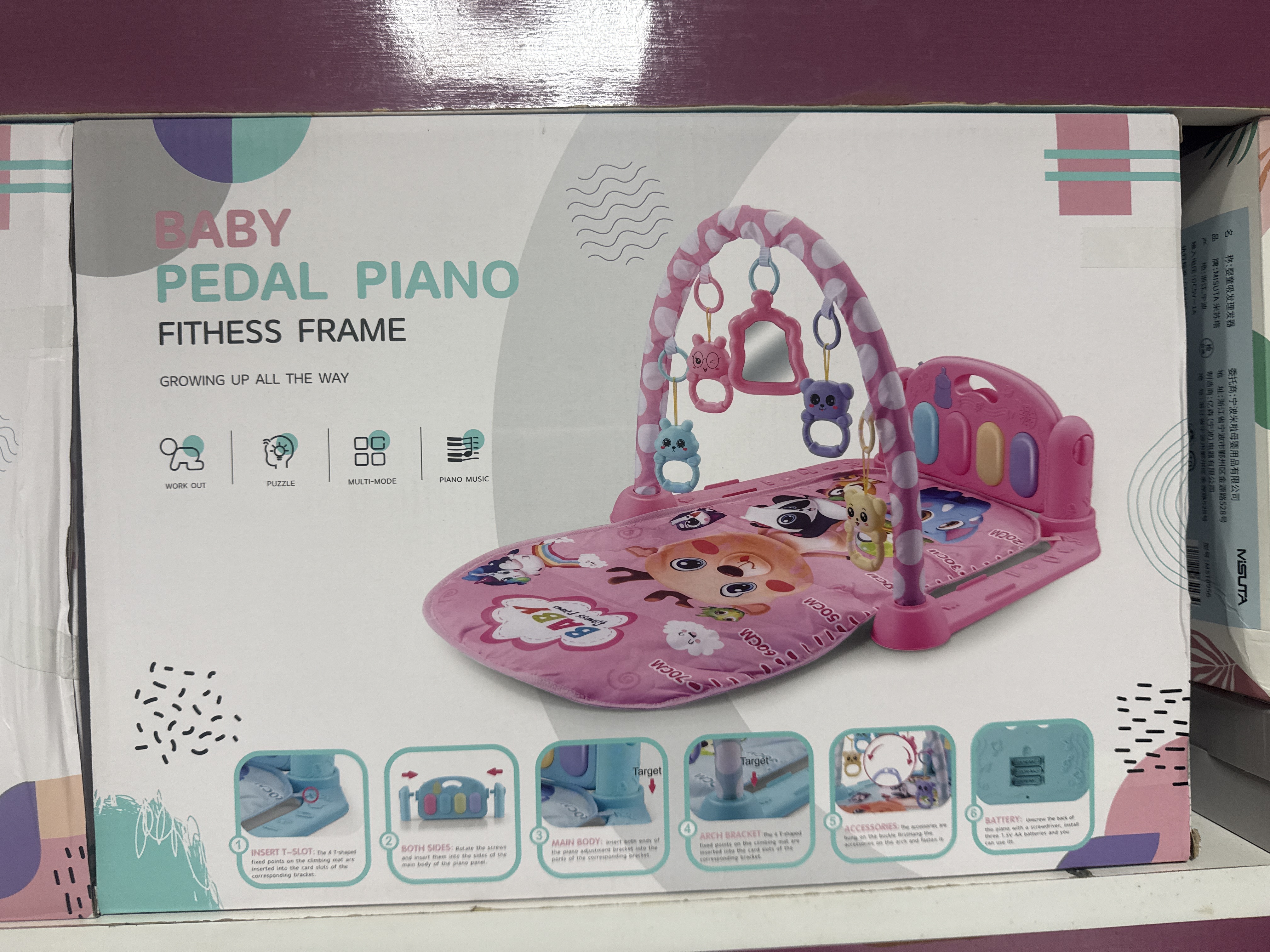 Baby piano Gym