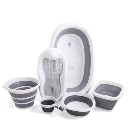 Baby bathtub set