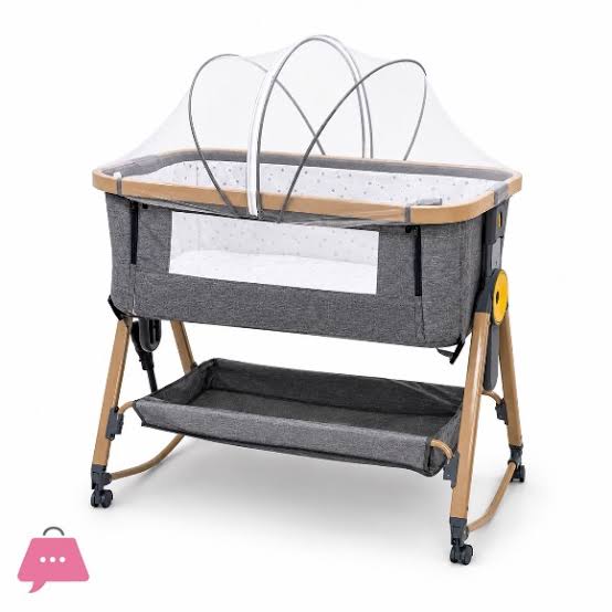 Foldable baby crib - high quality